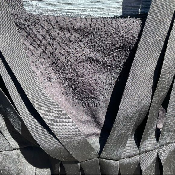 Stella McCartney black fringe dress size 42 6 - Picture 14 of 16